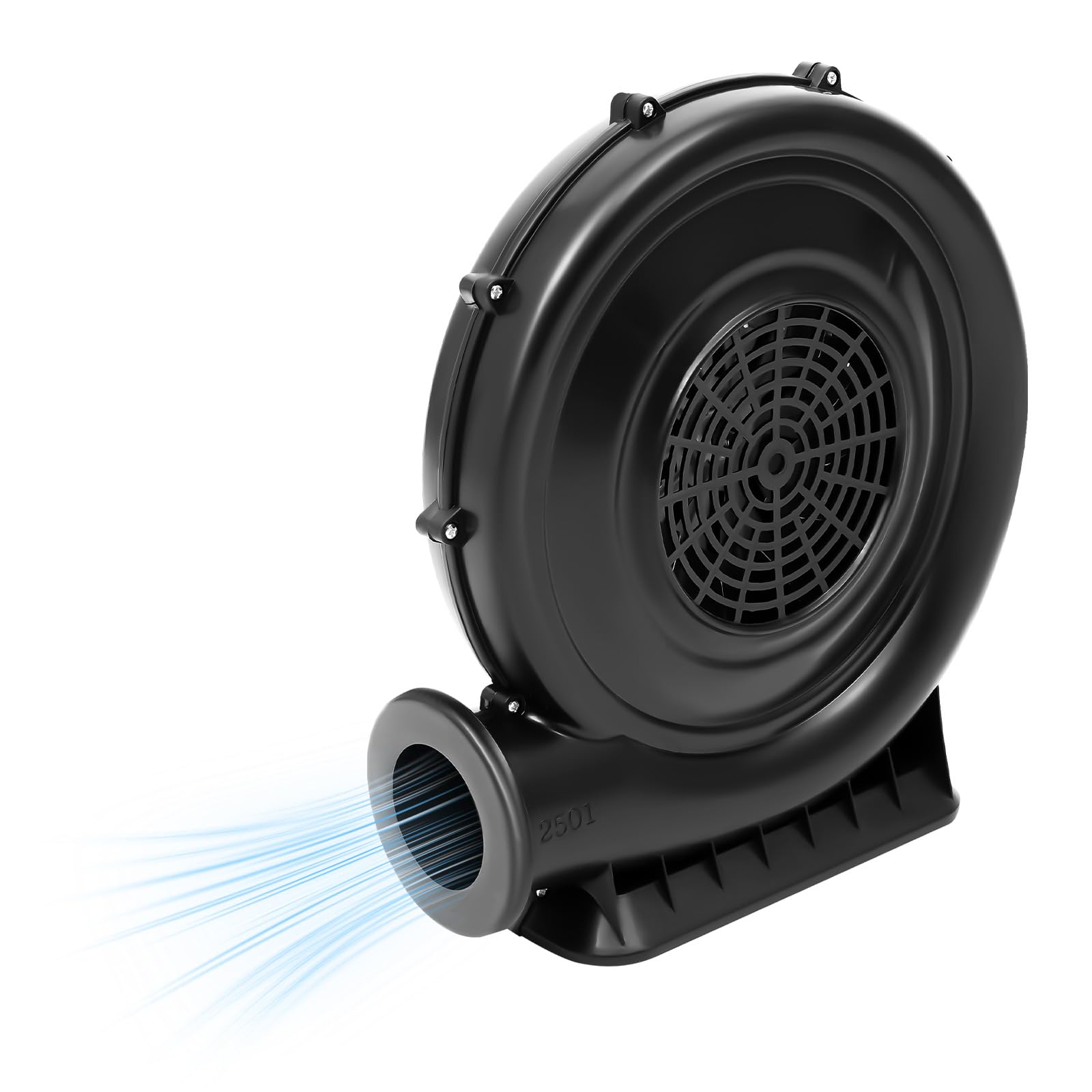 220V Dauergebläse 250W Luftpumpe Hochdruckgebläse für Aufblasbare Spielzeuge Hüpfburg Luftpumpe Gebläsepumpe Radialventilator