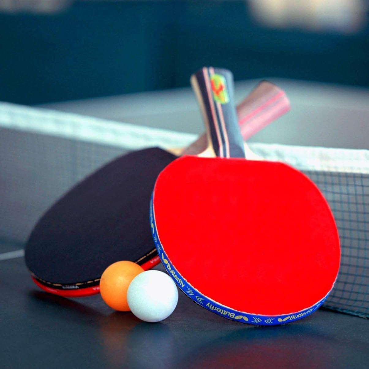 UKCOCO 2sets Table Tennis Balls 40mm Bulk Pack for Games Crafts Party Favors 100pcs*2