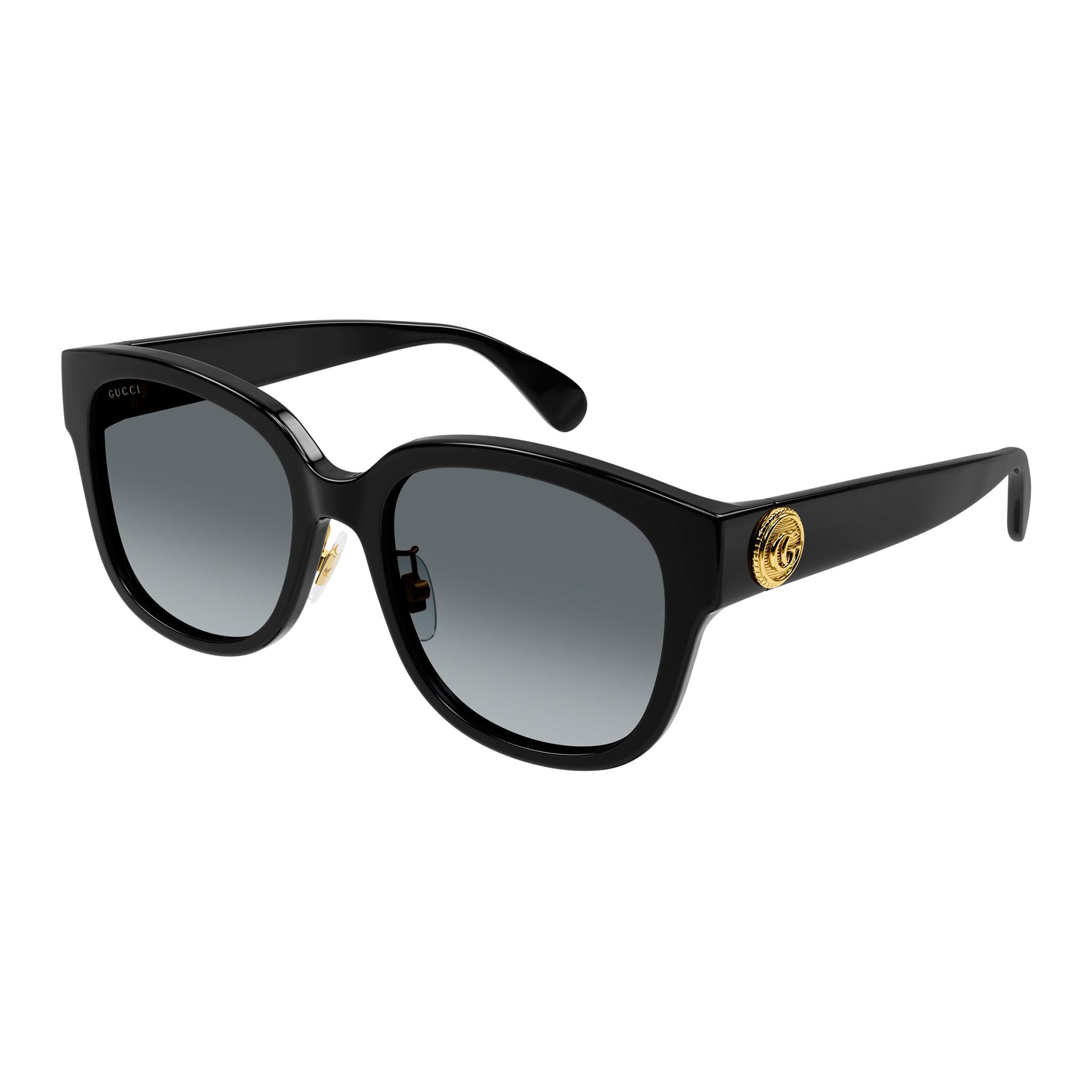 Amazon | [グッチ] サングラス GG1409SK 001 ラウンド