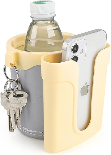 Miniatura 11 de Accmor Portavasos para bicicleta 3 en 1 con soporte para teléfono celular y llaves, soportes para botellas de agua para bicicleta, portavasos