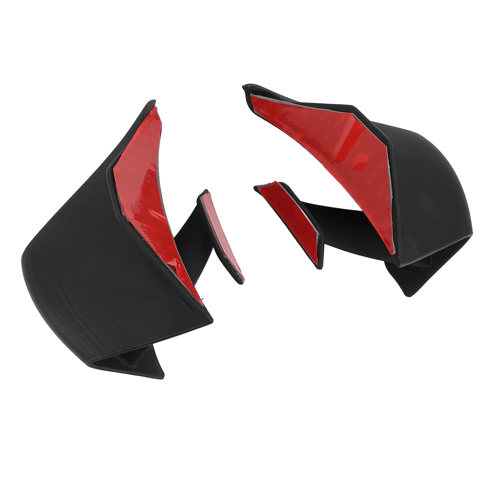 Keenso Matowe Czarne Owiewki Motocyklowe, Stałe Skrzydło Aerodynamiczne do | Motocykl Winglet Fairing matowy czarny motocykl naprawiono skrzydło wiatru dla R1000R R1000 2017 do 2023 zmniejsza wibracje