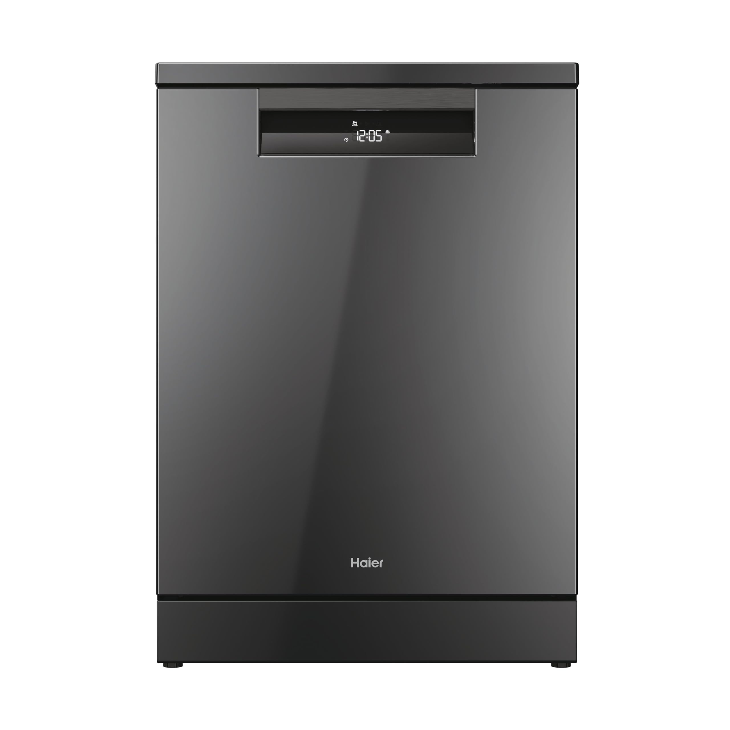 Haier I Pro Shine Xf 6B0M3Pda-80 Full Size Dishwasher, 16 Place Settings, Graphite, B Rated