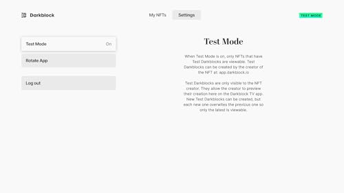Darkblock - NFT Display