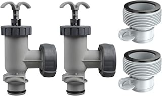 Pool Plunger Valve for Intex Pool Parts and Accessories, On/Off Plunger Valve Replacement for Intex Above Ground Swimming Pool and Pool Filter Pump