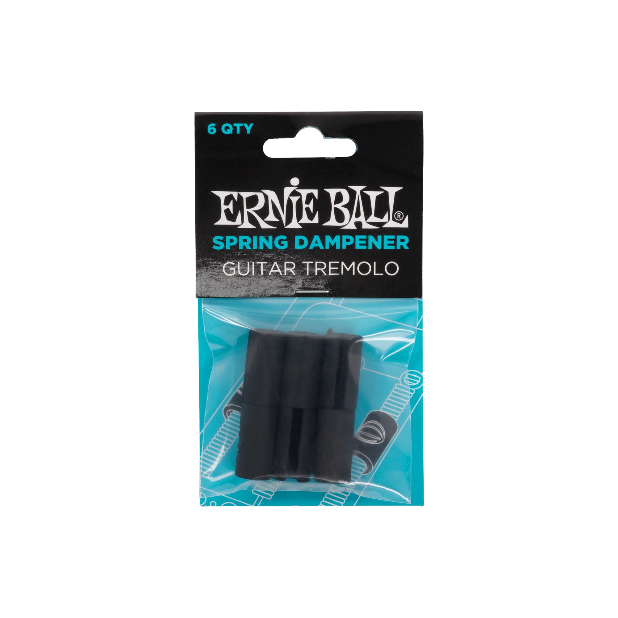 Ernie Ball Spring Dampener Mutes, Guitar Tremolo (NEW)