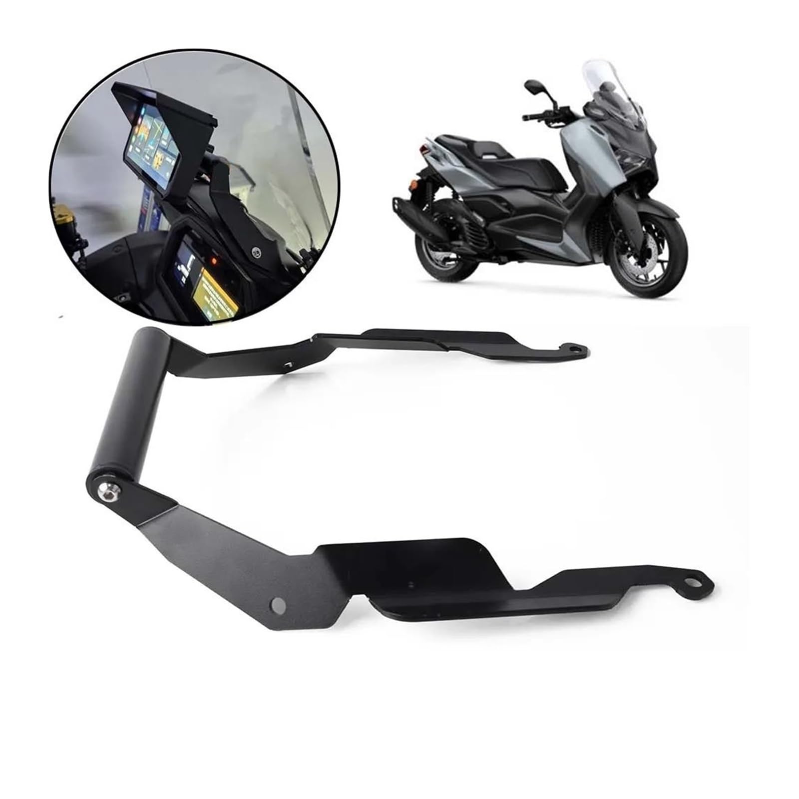 Navigation Mount Replacement Per YAMAHA Per XMAX 300 250 125 Per XMAX250 Per XMAX125 2025 Accessori Moto Supporto Del Telefono Basamento Di Navigazione GPS Staffa