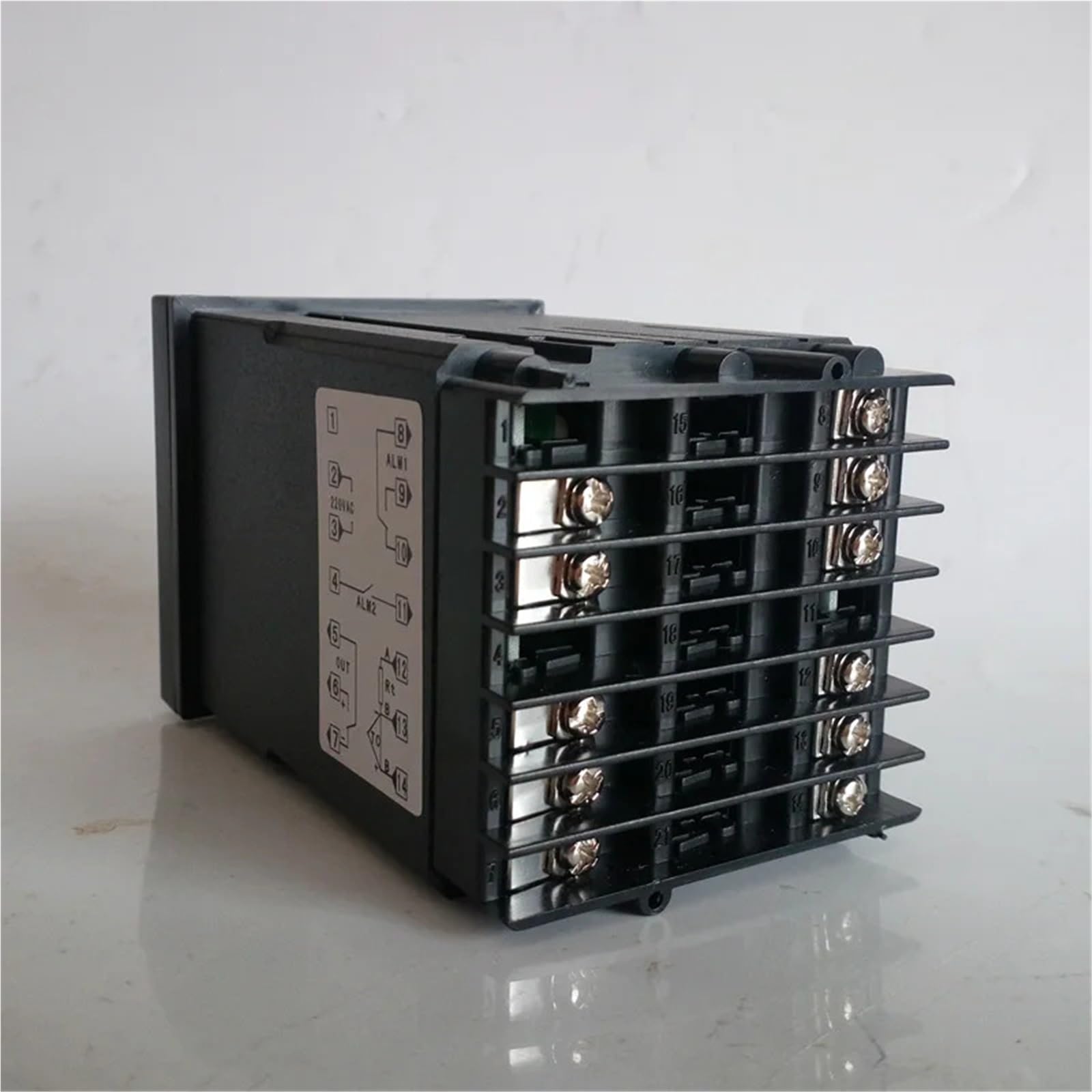 Régulateur de température numérique PID REX-C700 AC 110V 220V avec régulateur de Thermostat de sortie relais SSR RKC 700(Berm C100 SSR)