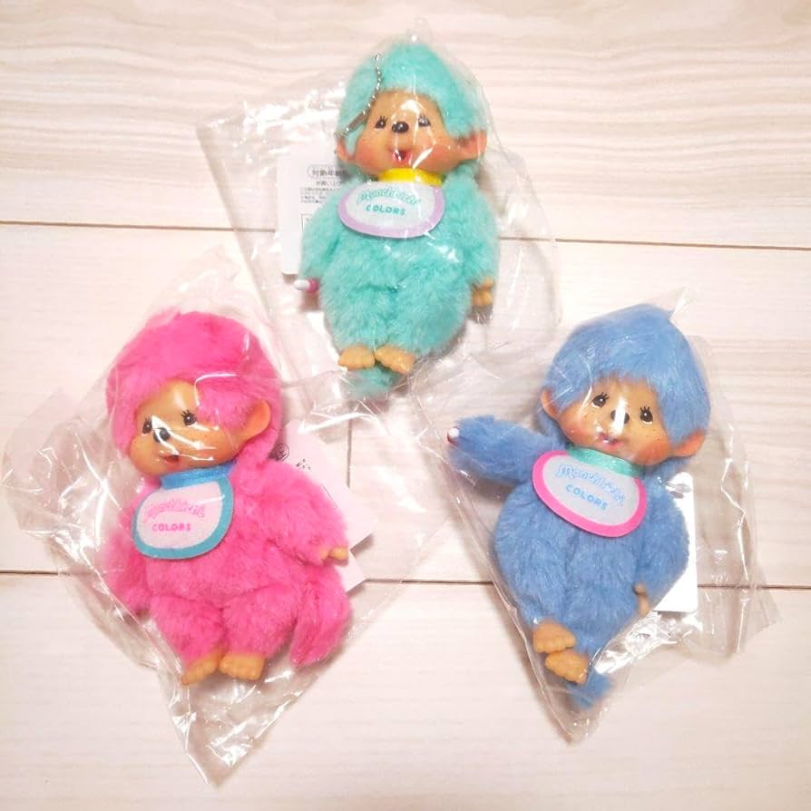 15体セット 新作 モンチッチ COLORS 3色セット モンチッチ COLORS キーチェーン 3色セット新色