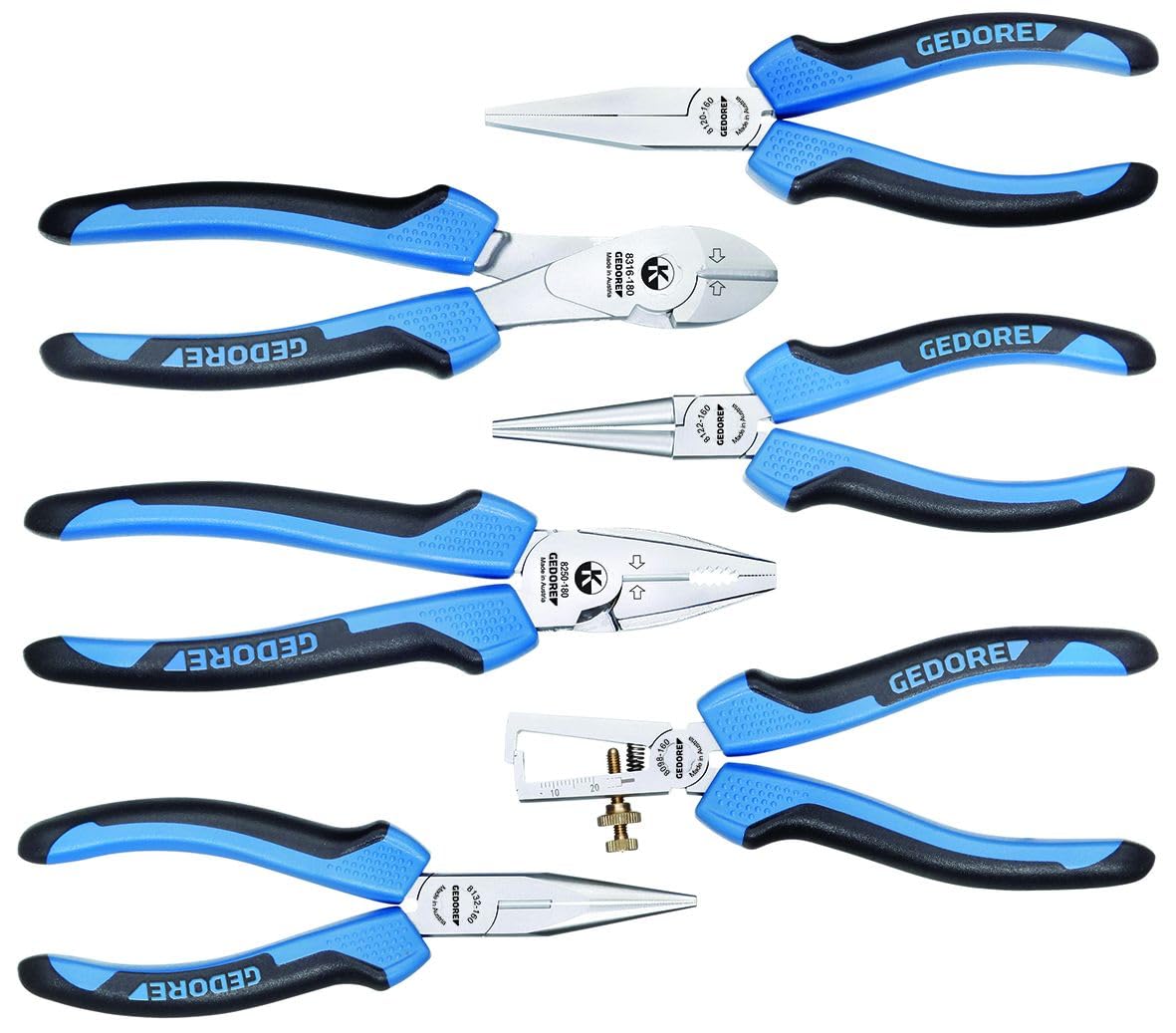 Gedore 1101-002 Pliers Set in i-BOXX 72 Module (6 Piece): Amazon
