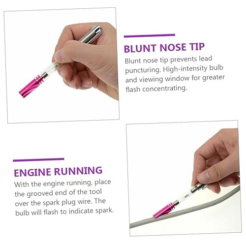 Miniatura 3 de 2 unids pluma de prueba de encendido herramienta de coche probador de bujías probador de encendido auto coche pluma herramientas herramientas coche