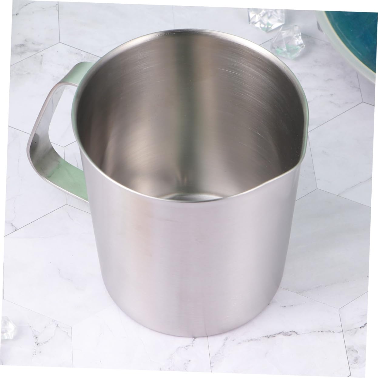Ipetboom Misurino Graduato in Acciaio Inox 700 Ml, Argento, Pratico e Facile da Pulire, per Cucina e Pasticceria, Uso Quotidiano
