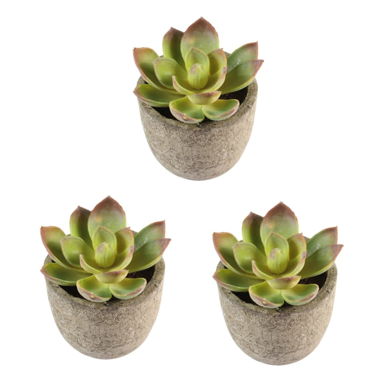 ARTIBETTER Simulated Potted Plant Office Desk Decor Artificial Plants Indoor Mini Fake Flowers Decorative Faux Plant Artificial Pot Tabletop Plant Artibetter Flowerpot Fake Flowers Potted Rustic Potted Flower