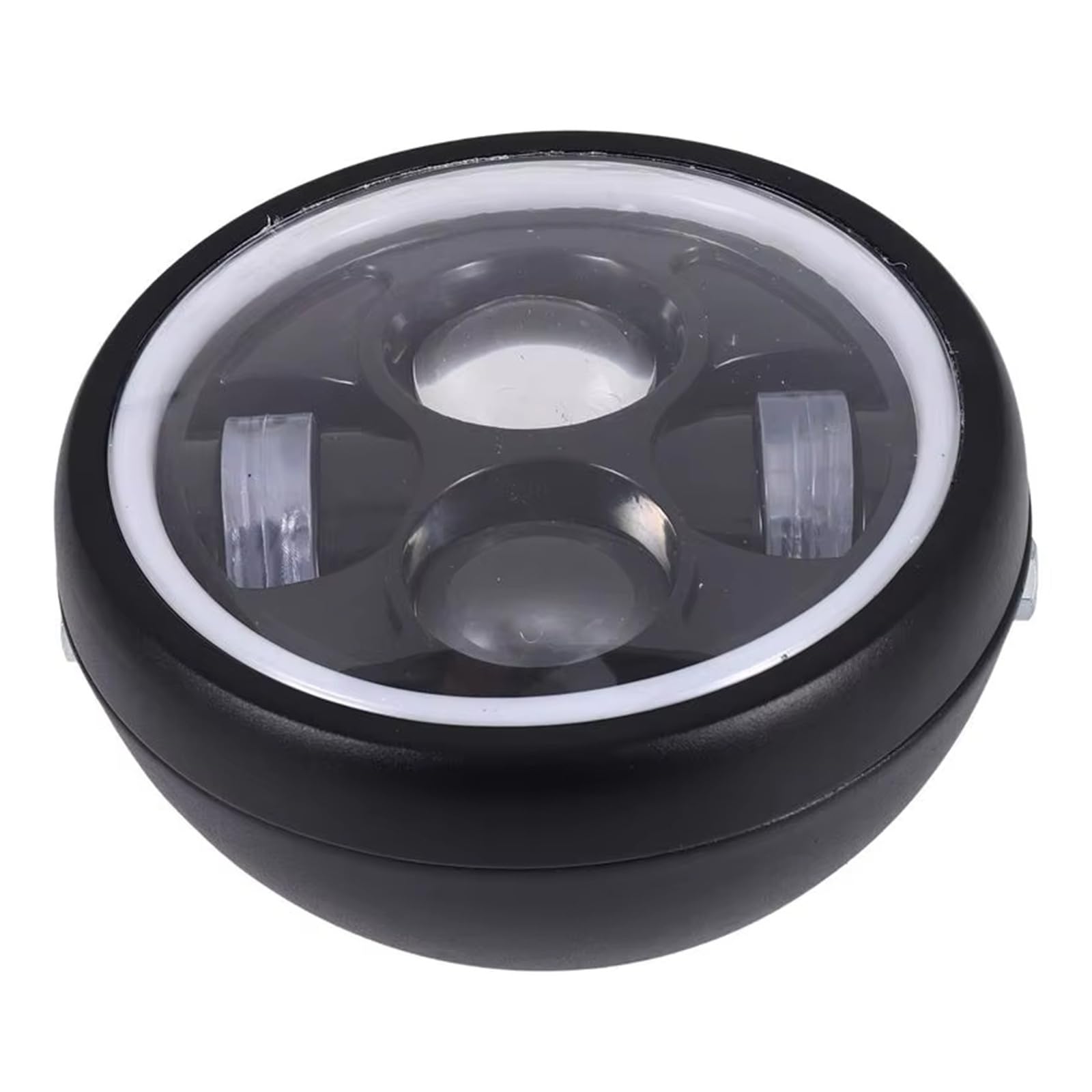 pour GN125 Phare 5.75 Pouces Rétro Phare Ouverture Phare Modifié Moto Phare LED Moto Optique Phare Avant