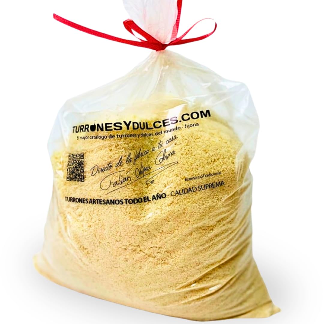 Harina de almendra - 5KG Almendra Molida 100% Natura Molido fino - Apta para recetas y repostería saludablel | Sin gluten y sin añadidos (Mediano)