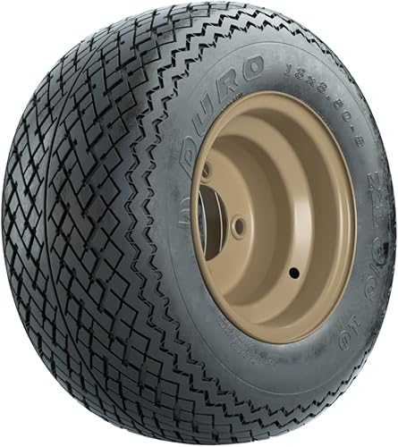 GTW Combo de ruedas y neumáticos para carrito de golf de 8 pulgadas  GTW Stone Steel Wheels on 18x8.5-8 Duro Sawtooth Street Neumáticos  Juego de 4 disponible en Yaxa Peru