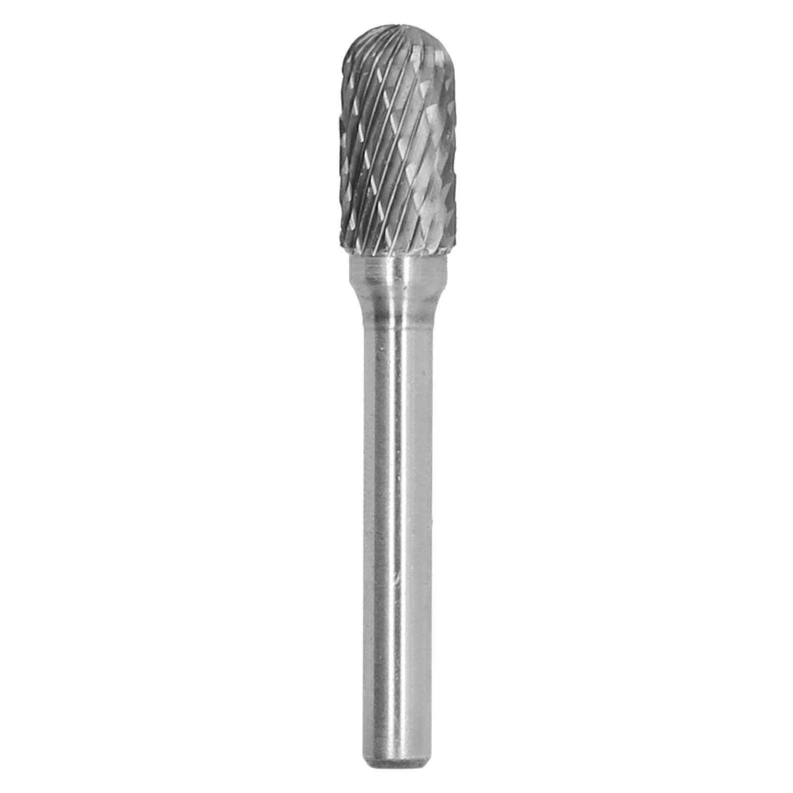5-teiliges Set Wolframstahl-Schleifgrat-Rotationsschleifer, Verschleißfest und Langlebig, 6-mm-Schaft-Schnitzwerkzeug für Modellbau, Schweißen für 5