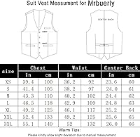 Vista 2 de Chaleco de traje para hombre, chaleco de esmoquin para boda, chaleco formal con cuello en V