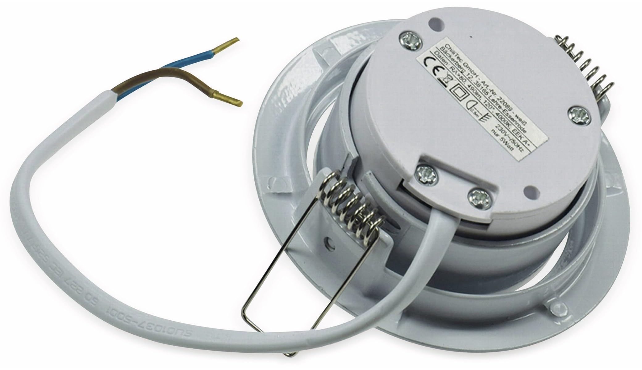 Oktaplex 6er Set Einbauleuchte Dimmbar Dijon LED Modul Neutralweiß