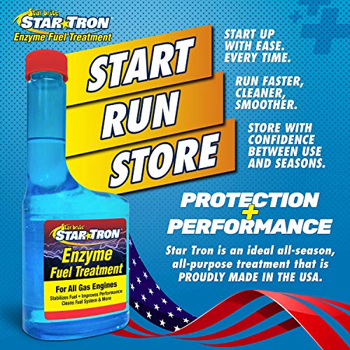 Star Brite 14316 Star Tron Enzyme Fuel Treatment, Small Engine Formula, 16 Fl Oz €" Treats Up To 96 Gals €" Gas Additive Rejuvenates & Stabilizes Old Gasoline thumb #2
