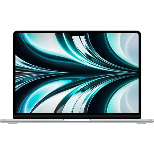 Apple 2022 MacBook Air with Apple M2 Chip, 13-inch, 16GB RAM, 256GB SSD Storage, Silver (Renewed)