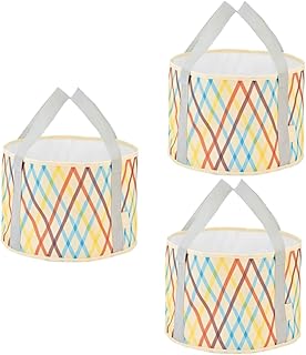 Beaupretty 3 Pçs Banho De Pés Banheira Dobrável Banheira Dobrável Banheira De Pedicure Banheira De Imersão De Pedicure Bacia De Água Dobrável Balde De Pesca Portátil Bacia De Imersão De Pé