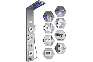 ELLO&ALLO Shower Panel Tower System: An Oasis of Relaxation