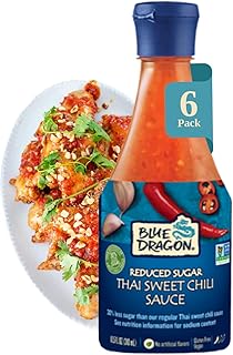 Blue Dragon Reduced Sugar Thai Sweet Chili Sauce - 30% Less Sugar - No A...