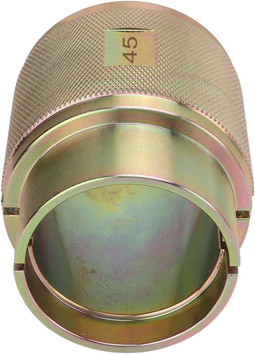 Raguso Fork Seal Driver Tool Damage Motorcycle Fork Seal Driver Split Design Fork Oil Seal Driver Tool for Traditional Inverted Front Forks(45mm/1.8in)