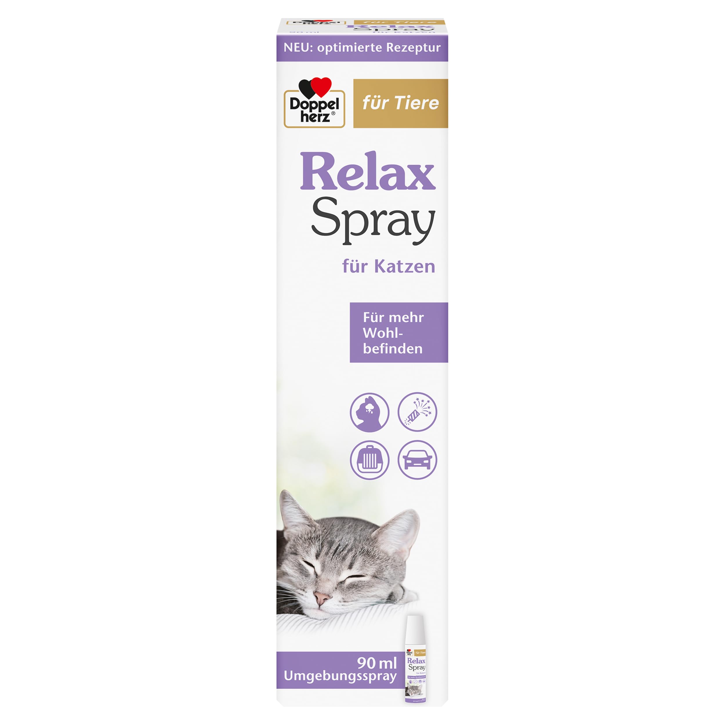 Doppelherz für Tiere Relax Spray für Katzen