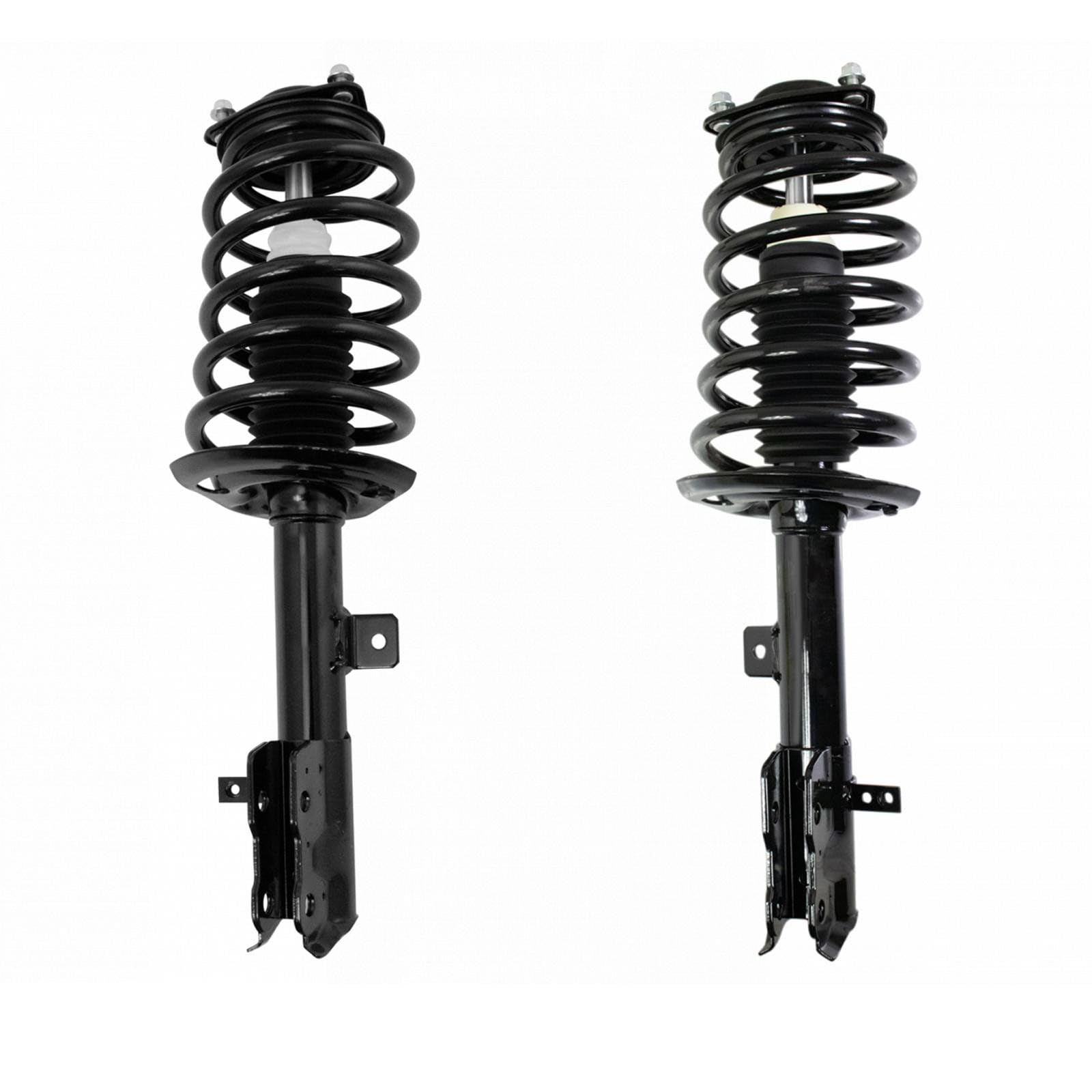TRQ Front Driver and Passenger Side Strut and Spring Assembly Set