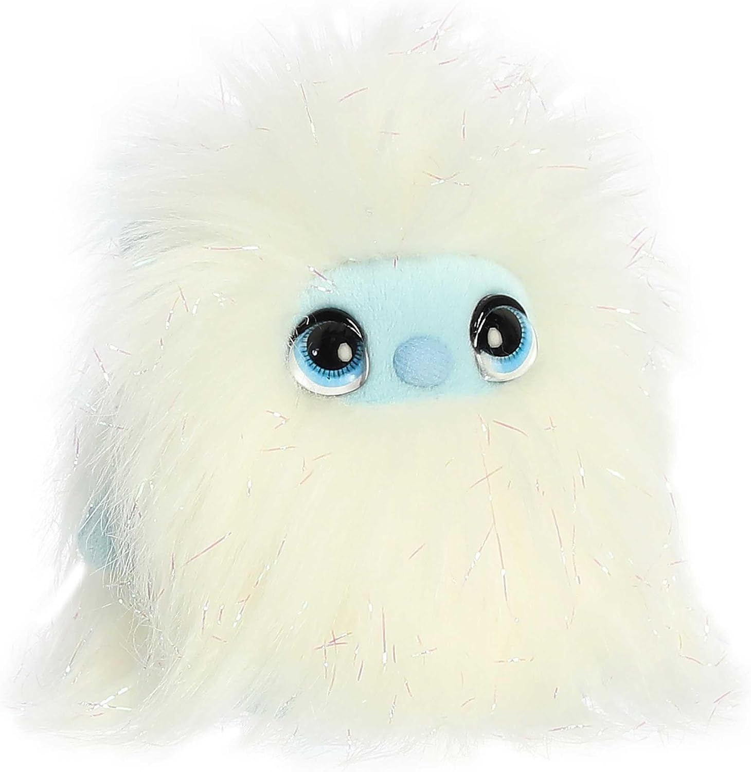 Aurora® Festive Holiday Cuddles The Yeti™ Stuffed Animal - Seasonal Characters for Holiday Décor - Perfect Stocking Stuffers for Kids and Collectors - White 4.5 Inches