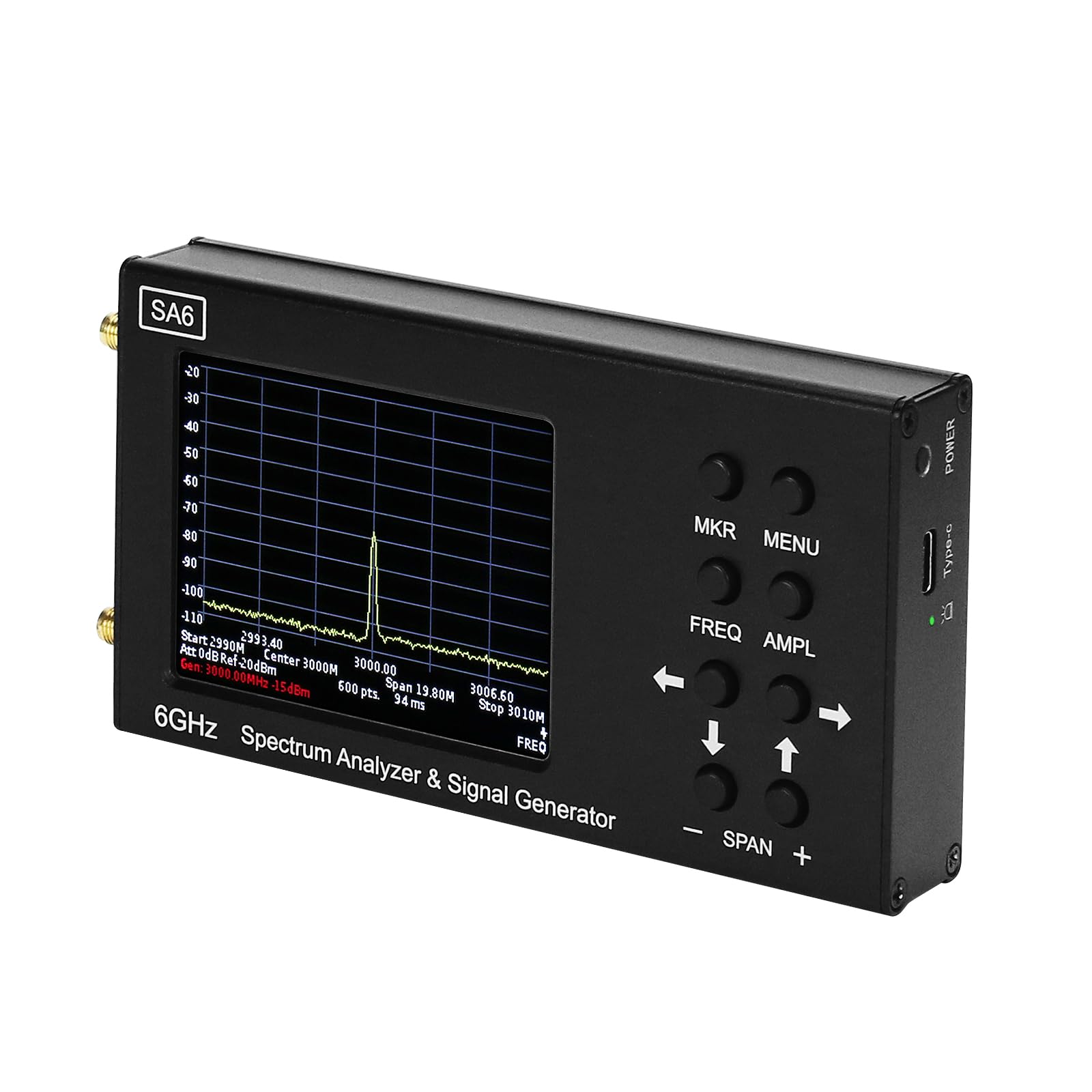 SA6 6GHz Spektrumanalysator SignalGenerator RF Signalquelle