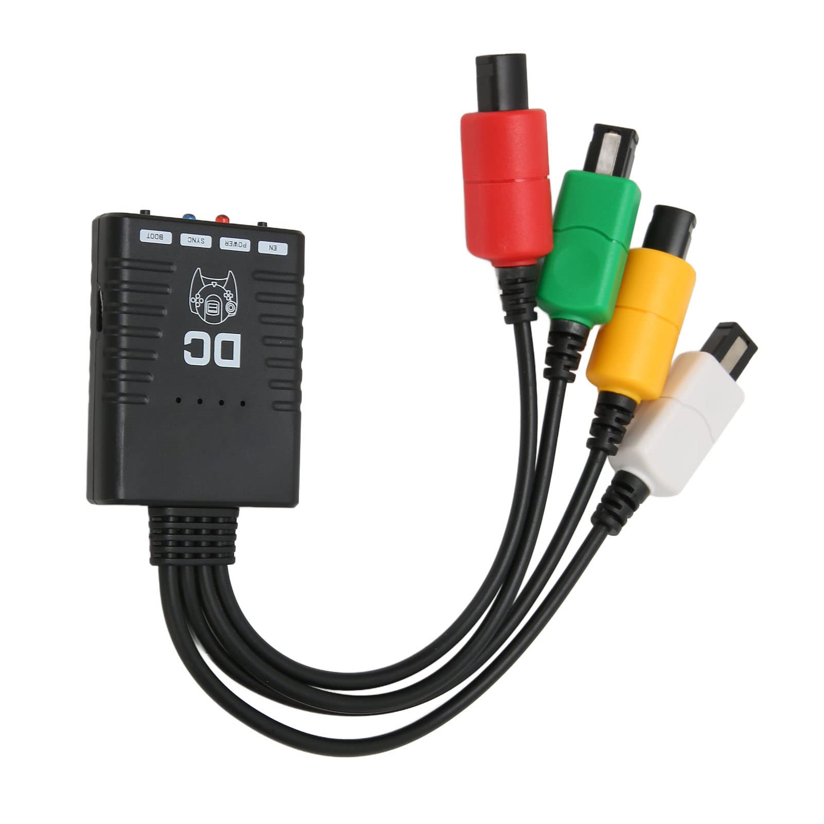 DC Dreamcast Adattatore Controller Convertitore Convertitore Maniglia Wireless Bluetooth, con Indicatore LED, Plug and Play Semplice, Convertitore Controller Bluetooth 4