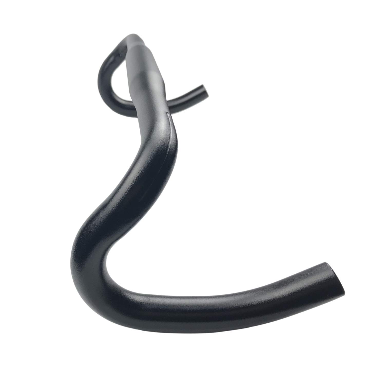 Drążek do roweru szosowego, ze stopu aluminium, wygięta kierownica roweru szosowego, średnica zacisku 31,8 mm (420 mm).