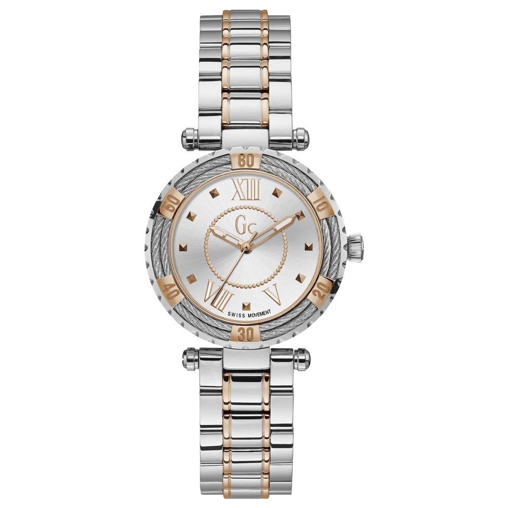 Gc Ladydiver Kabel Damen zweifarbig Edelstahlarmband Y41003L1