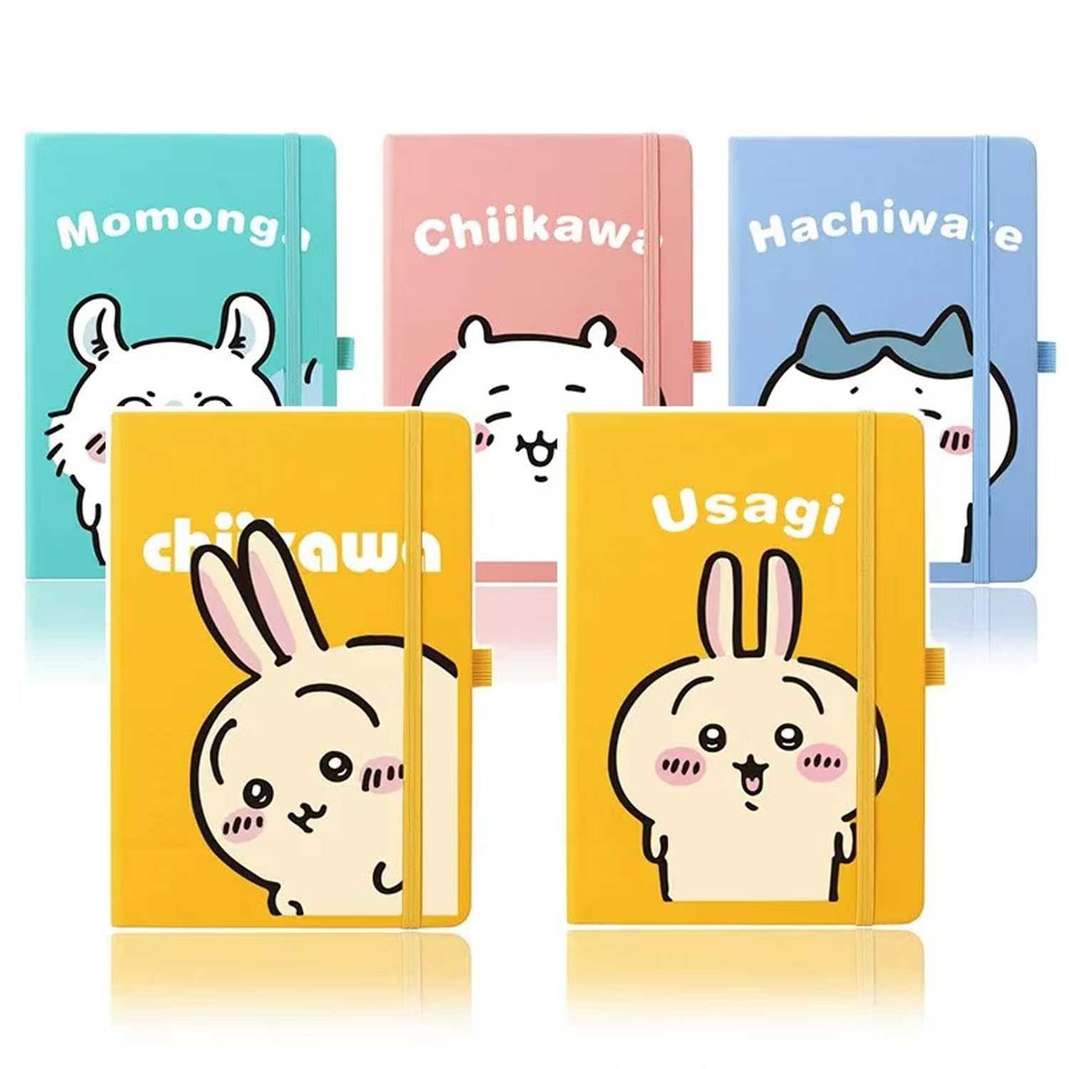 Amazon.co.jp: ちいかわ ハチワレ うさぎ モモンガ 文房具 日記帳 学習