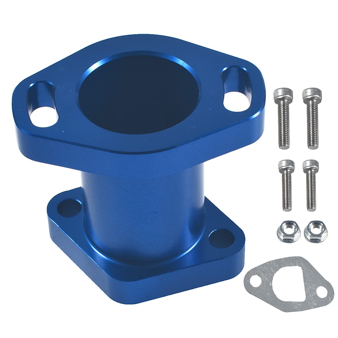 BSHWKP Racing Performance Intake Pipe Inlet Manifold For Predator 212cc 6.5HP OHV Engines 196cc Clone Engines Mini Bike Go Kart