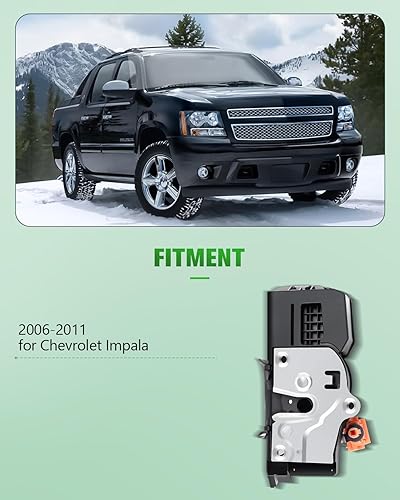 Miniatura 5 de SCITOO 931-305 Actuadores de bloqueo de puerta delantera derecha para el lado del pasajero delantero de repuesto para Chevrolet Impala 2006-2011