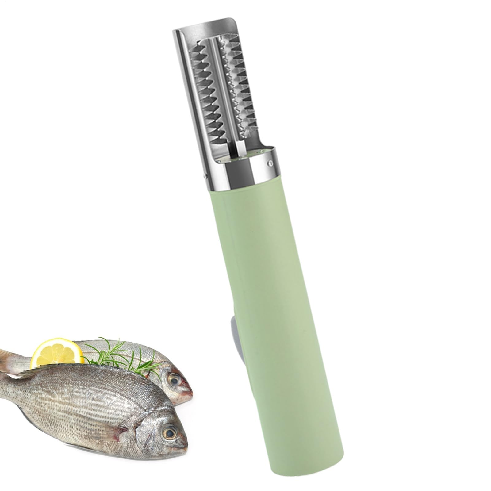 Escamas de pescado, acero inoxidable, ScarperRemover 3000 mAh