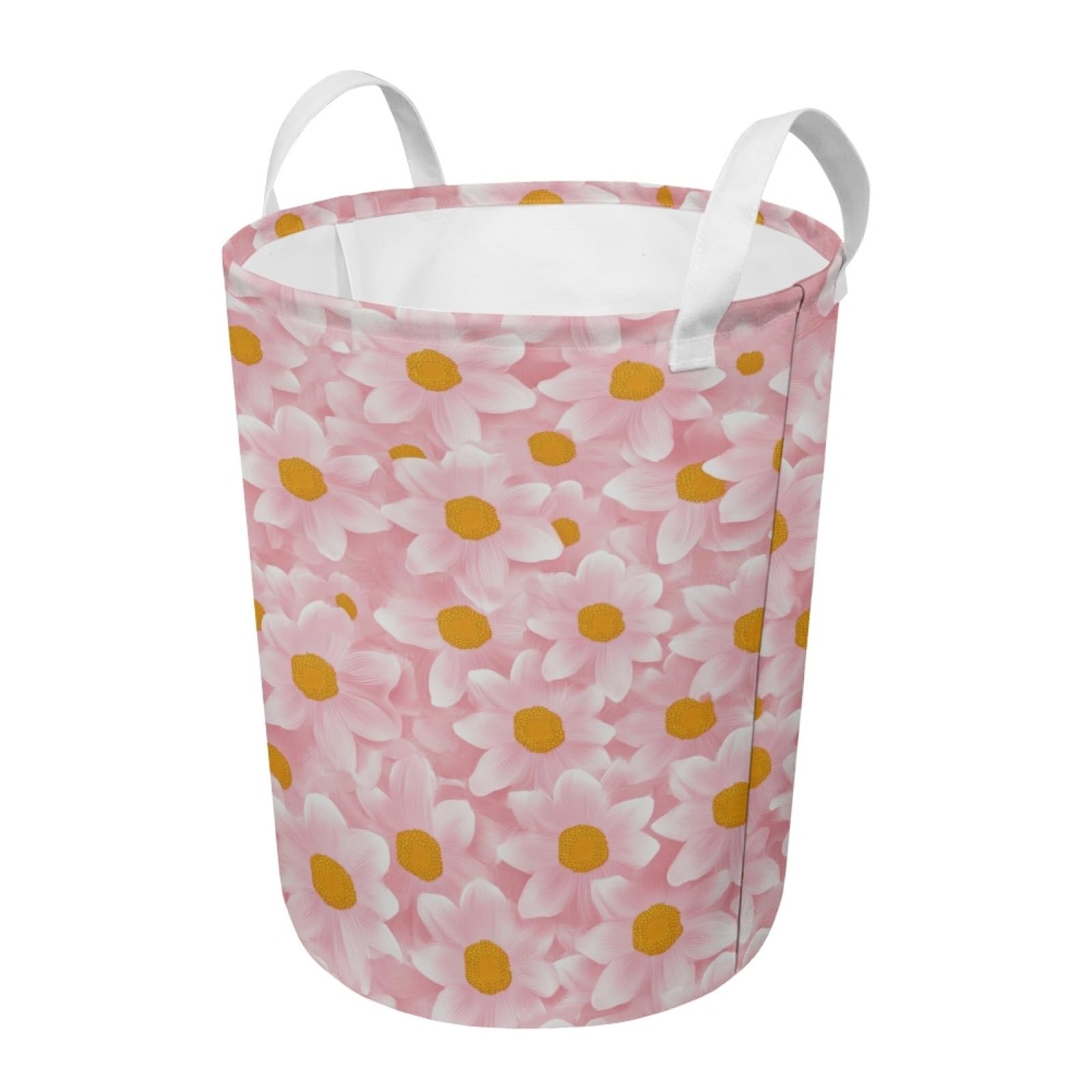 blanca, Rosa, Amarillocesto ropa sucia pequeño