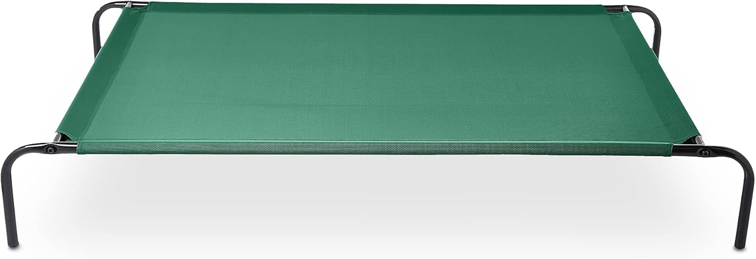 amazonbasics elevated cooling pet bed