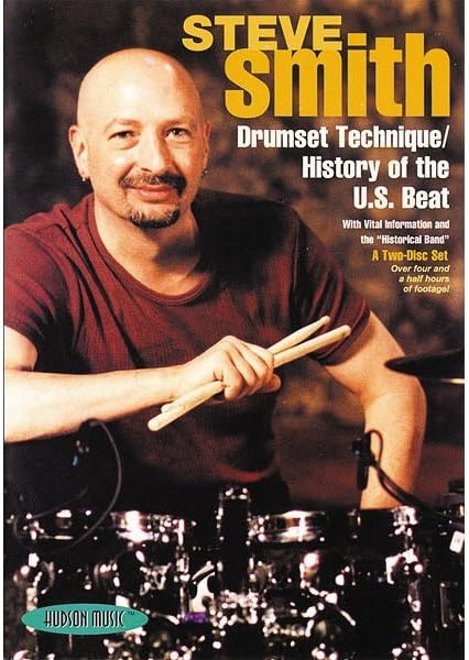 Steve SmithSteve Smith-Drumset Technique/History of the U.S. Beat 2 DVD Set