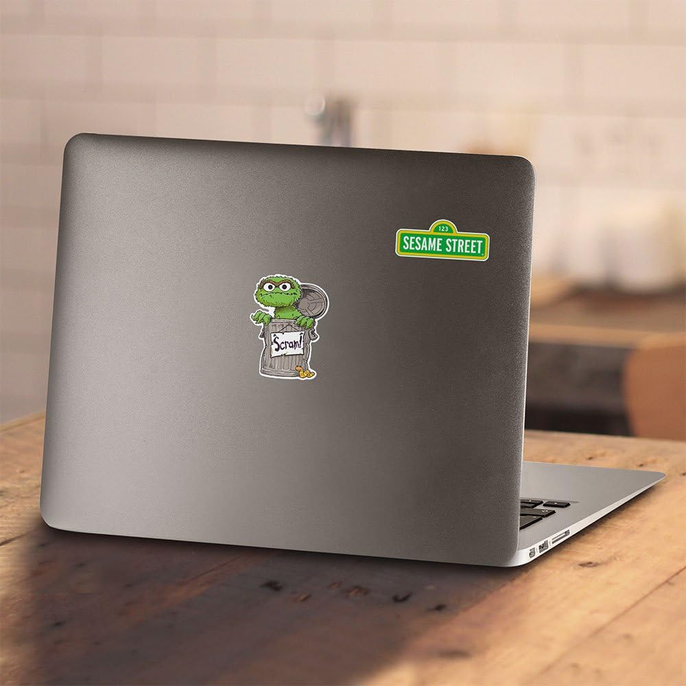 Sesame Street Oscar The Grouch Face T Shirt - Image 5