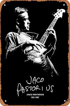 Amazon | ジャコパストリアスポスターメタルティンサインヴィンテージ