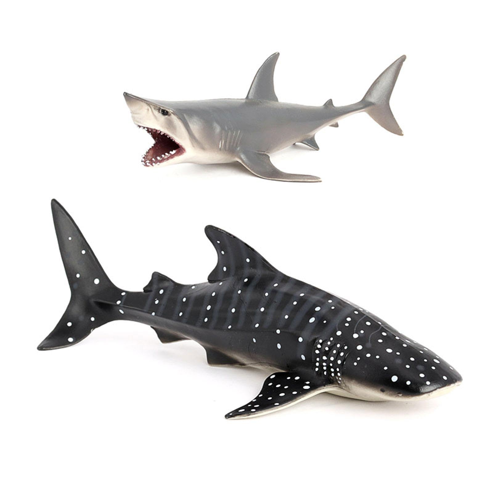 8 Stück Tierfiguren Set Mini Meerestier Modelle Unterwasser Spielfiguren Lernspielzeug aus PVC Material für Kinder für Kuchendekoration