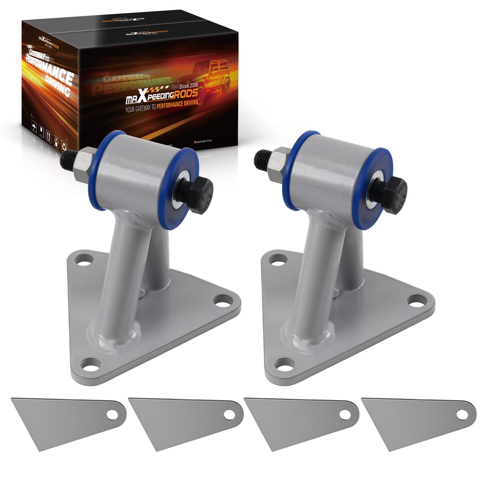 Kit support de moteur universel Chevy SBC BBC 350 anti-vibration en acier