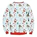 Reooly Hombre sin Capucha Hombre Sudadera Cuadros Cuello Alto Mujer Chimenea de...