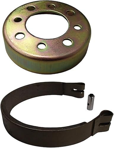 Juego de banda de freno y batería de 4 pulgadas para varias mini bicicletas y Go Karts 2251 2251-B 4316 484 B1SB486