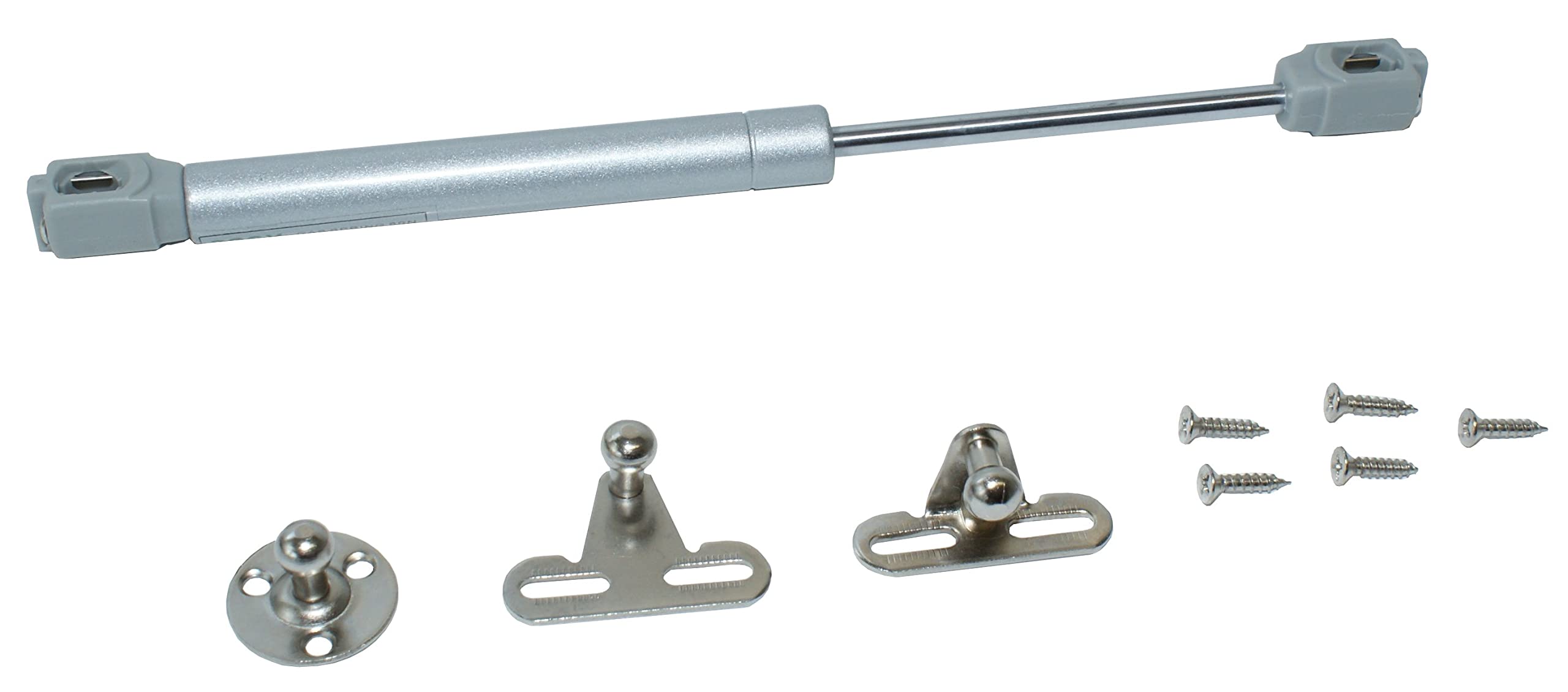 Design Up - Pistoni a gas con accessori | Trasporto incluso (1, 260x16 mm, 150 nm)