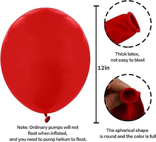 Vista 92 de Globos metálicos negros, 50 unidades, 5 pulgadas, acabado cromado, kit de guirnalda con globos de látex